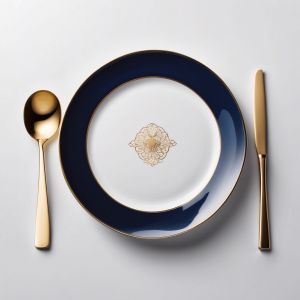 Elegant Porcelain Plate